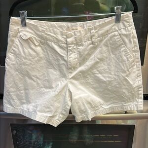 Merona White Bermuda Shorts Classic Casual Style‎